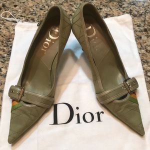 Dior size 37 Rasta Pump gently used